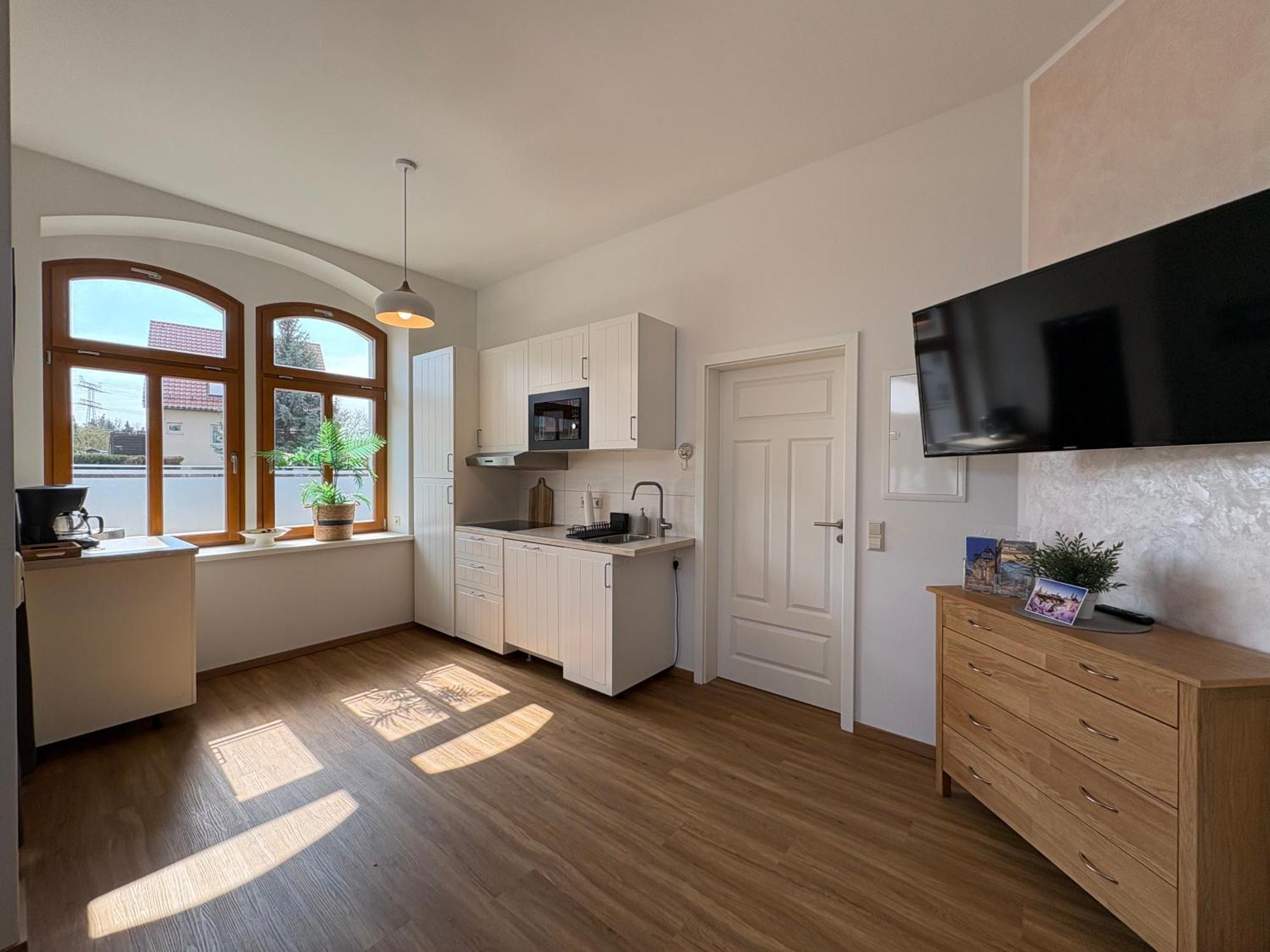 Ferienwohnungen Landeskrone Dresden Ngoại thất bức ảnh